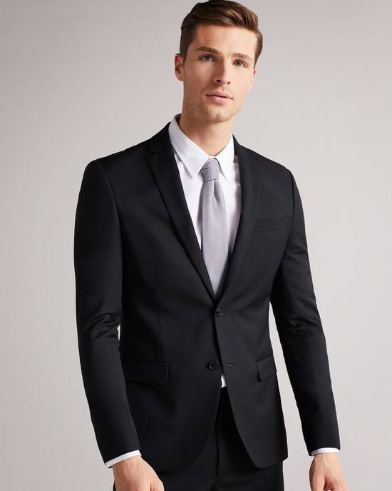 Blazere Barbati Ted Baker Dundejs Negrii | RO-2068