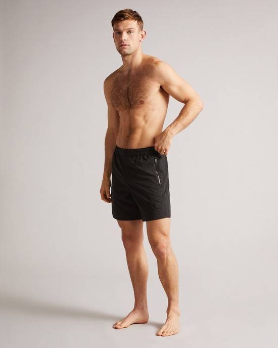 Costume De Baie Barbati Ted Baker Dalnair Negrii | RO-0642