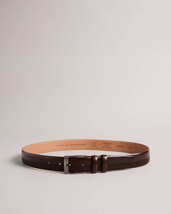 Curea Barbati Ted Baker Harvii Maro Ciocolata | RO-7635