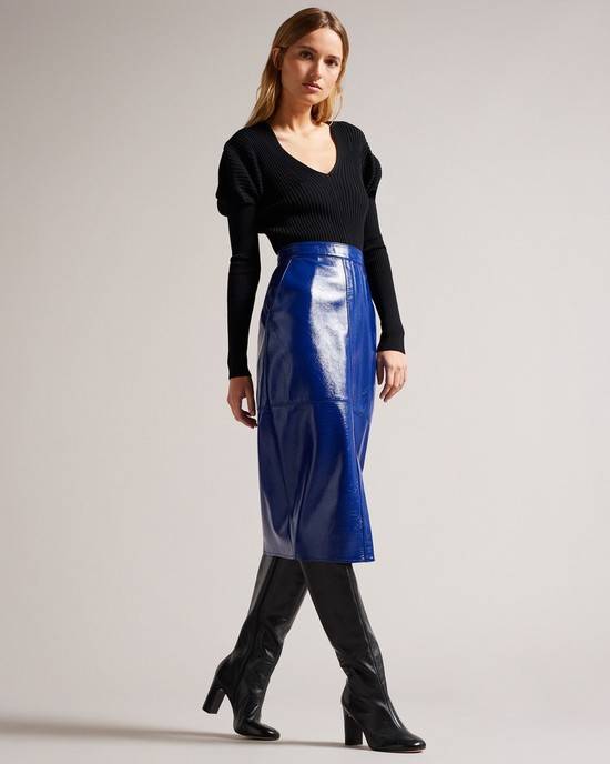 Fuste Dama Ted Baker Vinell Albastri | RO-2498