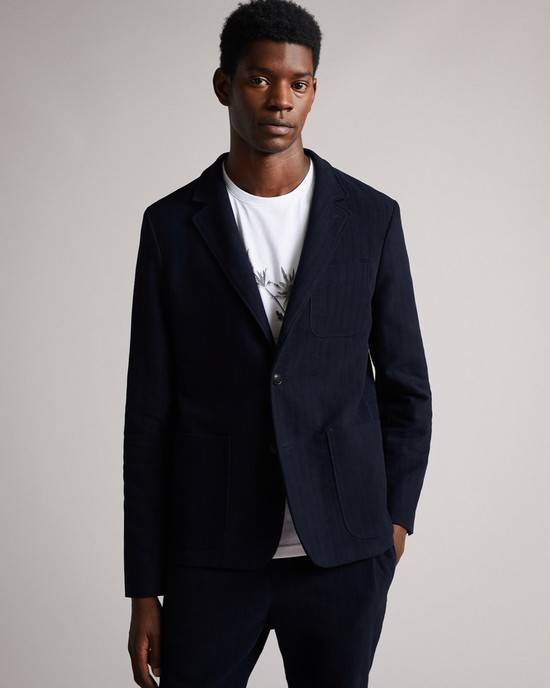 Geaca Barbati Ted Baker Efford Bleumarin | RO-1067