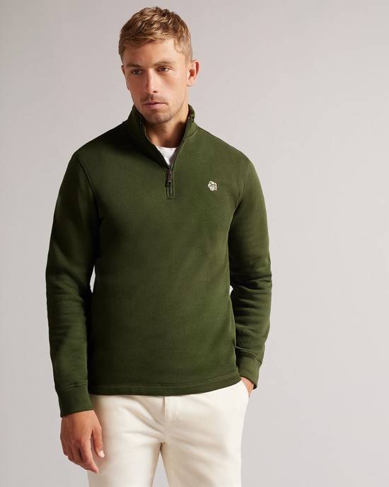 Jumpers Barbati Ted Baker Kilbrn Kaki | RO-2790