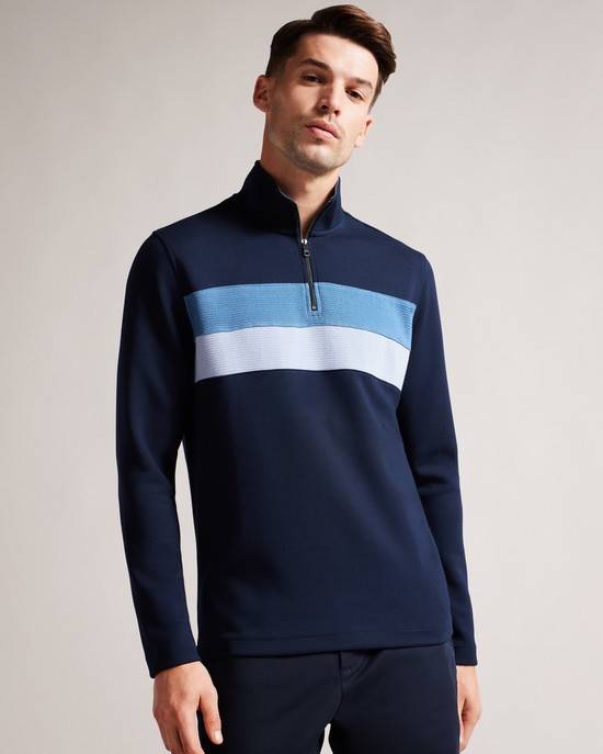Jumpers Barbati Ted Baker Veller Bleumarin | RO-9780