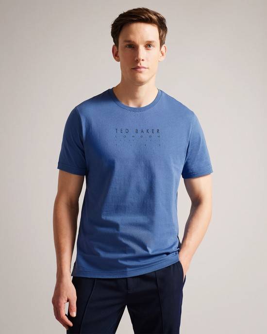 Topuri Barbati Ted Baker Alisbur Albastri Inchis | RO-1432