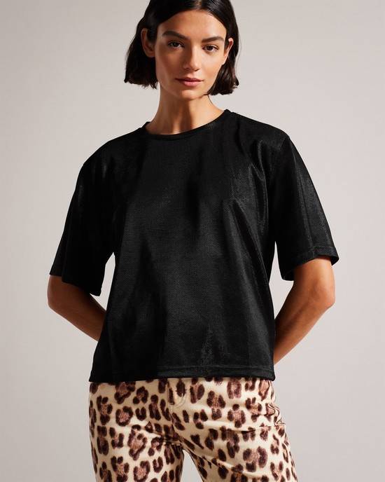 Tricouri Dama Ted Baker Georia Negrii | RO-4501